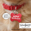 Dog Tag IMG_20260124_184459431 Custom Laser-Etched Bone-Shaped Anodized Aluminum Dog Tag