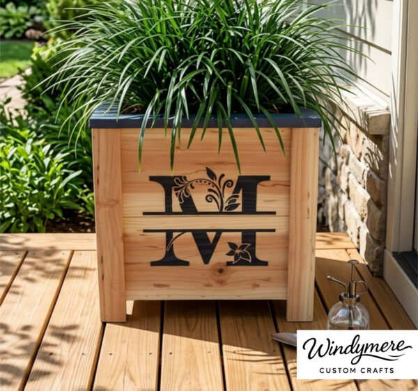 Monogram Planter Monogram Planter