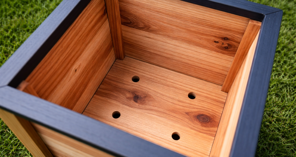 Planter Drainage holes