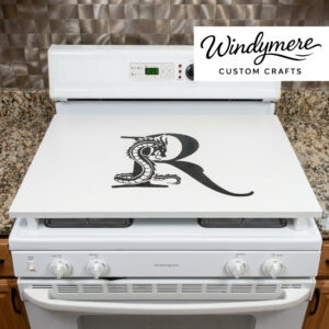Custom Laser-Engraved Noodle Board / Stove Cover - Single Panel