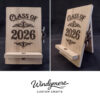 Images for Web Custom Laser-Engraved Cedar Cell Phone / Tablet Charging Display Stand