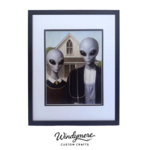 Framed Print: Alien Gothic, Alien Classics Collection