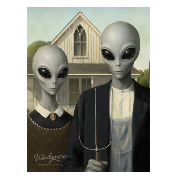 Framed Print Alien_Gothic_for_web2 Framed Print: Alien Gothic, Alien Classics Collection