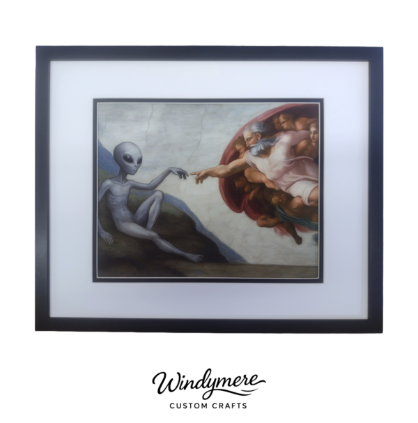 Framed Print Creation_of_Alien_for_web1 Framed Print: The Creation of Aliens, Alien Classics Collection