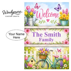 Custom Garden Flag Custom Garden Flag