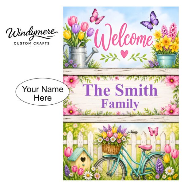 Custom Garden Flag Custom Garden Flag