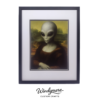 Framed Print Monalien_Lisalien_for_web1 Framed Print: Mona Lisalien, Alien Classics Collection