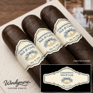 Customized Die-Cut Cigar Labels